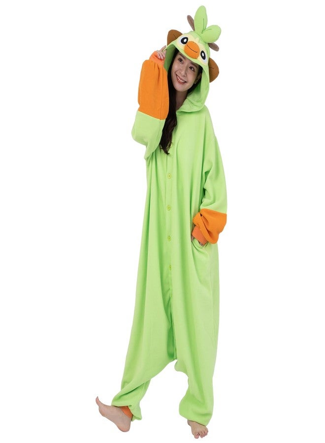 سازاك زي تنكري للهالوين من SAZAC Kigurumi - بوكيمون - غروكي - بدلة قطعة واحدة - أخضر - مقاس كبير جدًا - Image 1